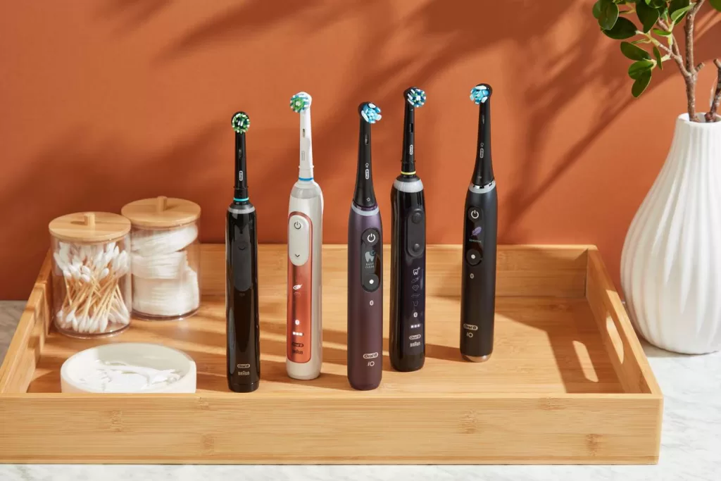 Smart electric toothbrush for advanced oral care."