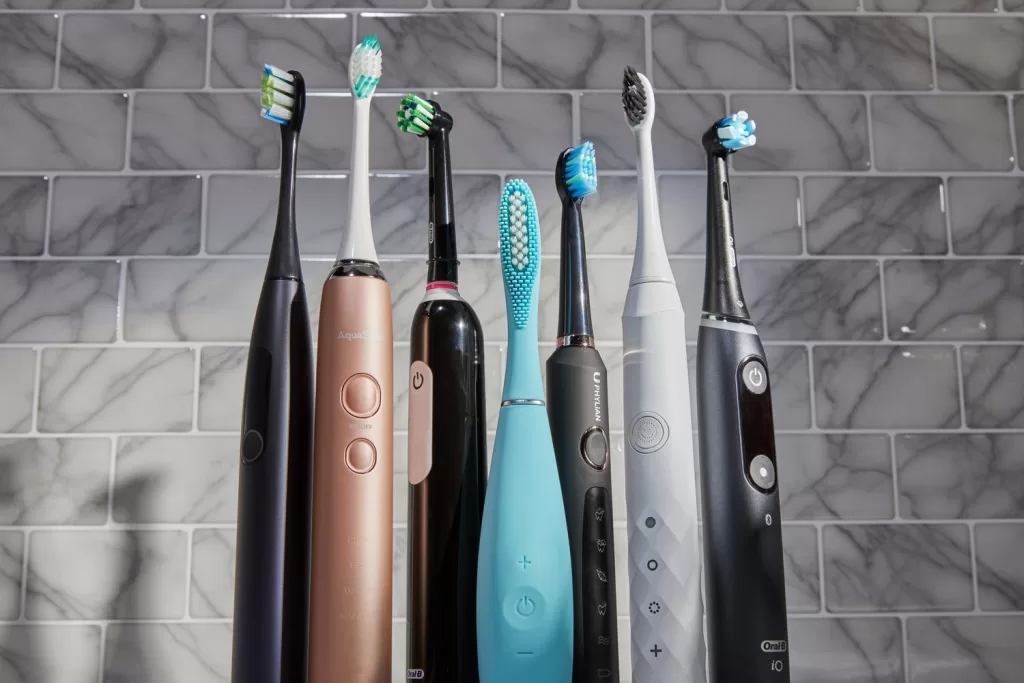 Cutting-edge smart toothbrush for improved dental hygiene."