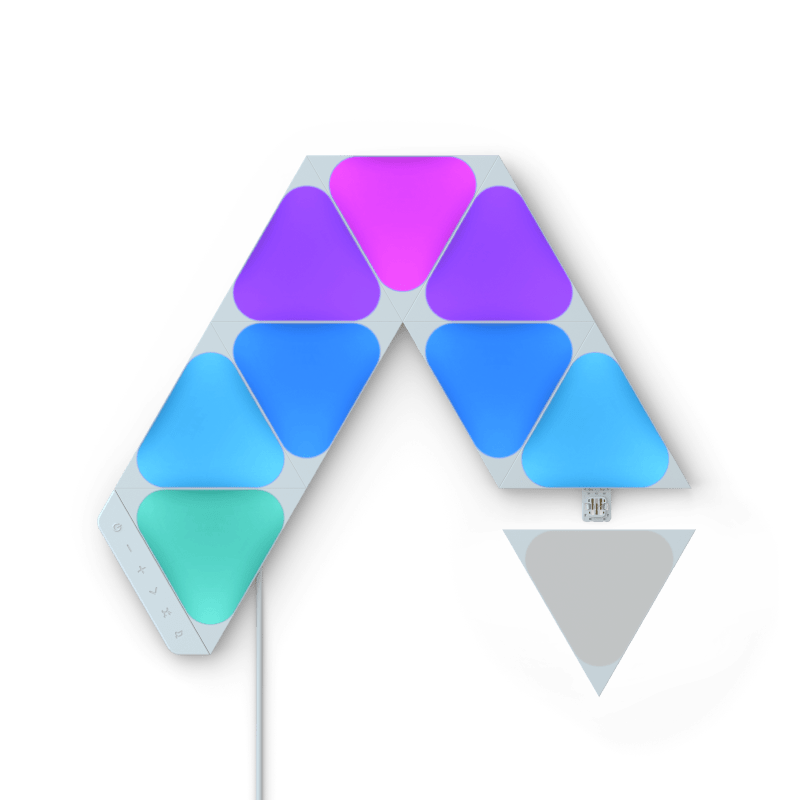 Nanoleaf shapes triangles