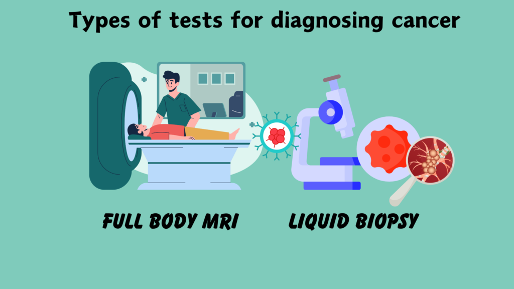 Types of test for diagnosing cancer